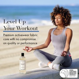 The Laundress Activewear Laundry Detergent, 32 Oz, Marine Fragrance, 4-in-1 Enzyme Blend for Workout Performance Fabrics, Fights Sweat Odors & Stains, USDA Certified Biobased Product (90%)