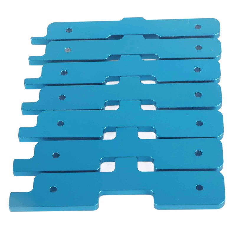 7Pcs Gauge Block Set Aluminum Alloy Saw Table Setup Bars