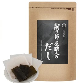 Shaved Setsuya Artisan Dashi Dashi Pack Dashi Soup Pack Additive-Free [Chemical Seasoning Additives, Preservatives, Yeast Extracts, Amino Acids Free] 0.3 oz (10 g) x 18 Bags Genuine Natural Dashi