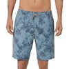 Hang Ten Men's Elastic Boardshort (Captain's Blue, X-Large)