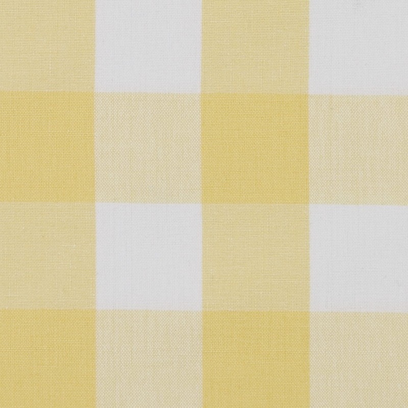 Park Designs Buffalo Check Backed Yellow Table Runner 13" x