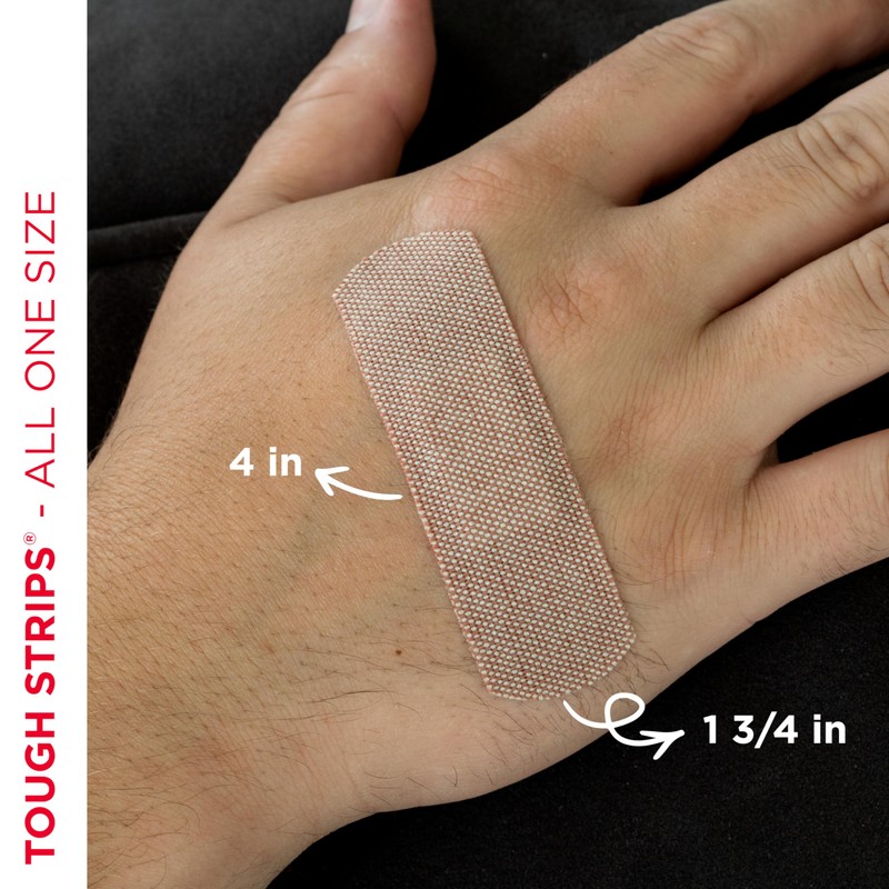 Band-Aid Brand Tough Strips Adhesive Bandage for Minor Cuts &