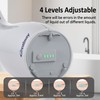 Greatmay Adjustable Automatic Soap Dispenser Touchless, 4 Adjustable Levels Touchless