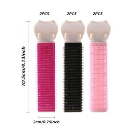 SURALIN 6Pcs Lockenwickler Locken Set Lockenwickler Set,GroßE Lockenwickler für Volumen Lockenwickler GroßE Locken Set,DIY Styling Werkzeug für Damen