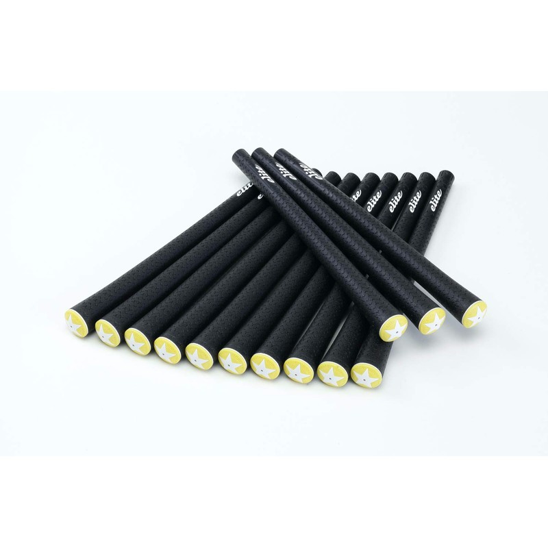 elitegrips Y360°SV M58 Golf Grips, Set of 13, Berlina Black/Acid