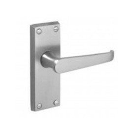 Golden Grace Victorian Lever Latch Door Handle Brushed Satin Chrome