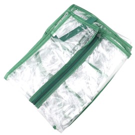 WYSRJ Mini Greenhouse Cover Replacement, 5 Tier Portable Transparent PVC Hot House Cover with Zippered Grow Greenhouse Tent Flower House (Shelf not Included) for Plants Cold Frost Protection