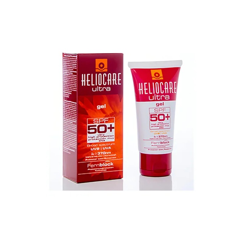 Protector Solar Gel Heliocare Ultra FPS 50 Rostro Libre Aceite
