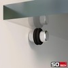 SOTECH Pack of 100 Glass Floor Support for 5 mm