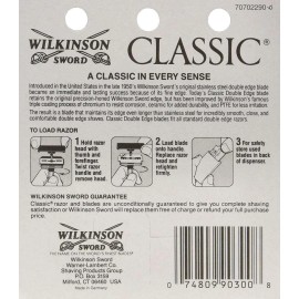 Wilkinson Sword Classic Double Edge Blades, 5 ea (Pack of 12)