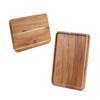 Wooden Plate Set (11.8 inches (30 cm)), Rectangular Wooden Plate,