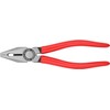 Knipex Combination Pliers black atramentized, plastic coated 200 mm 03