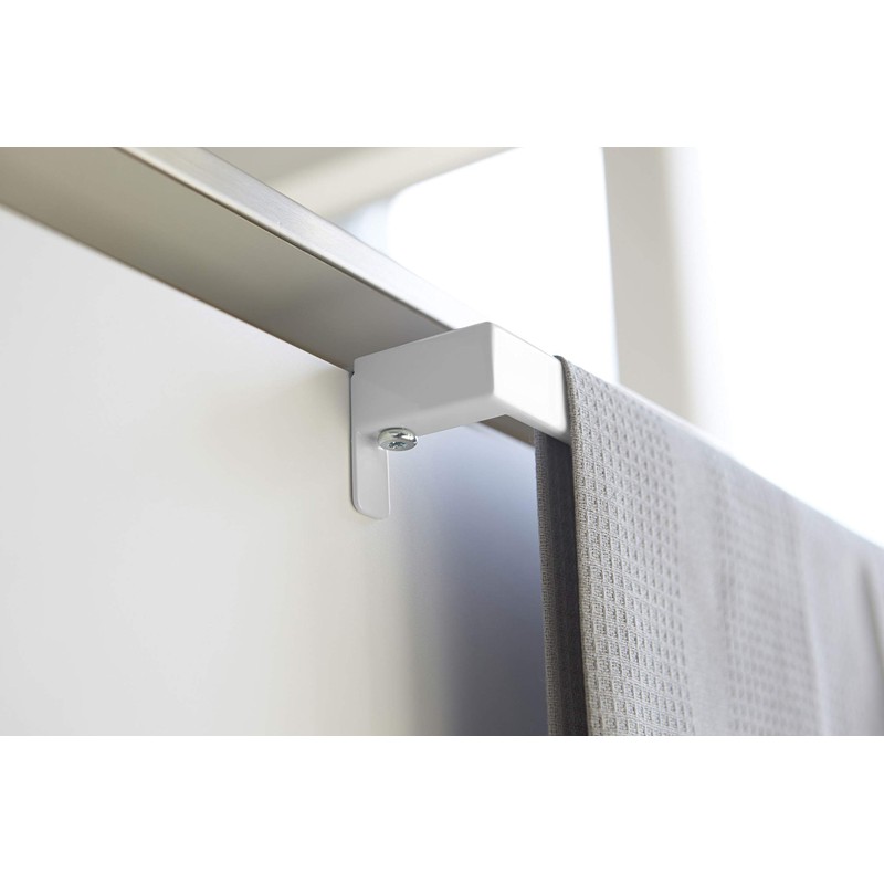 Yamazaki 4748 Towel Hanger Bar, White, Approx. W 7.5 x