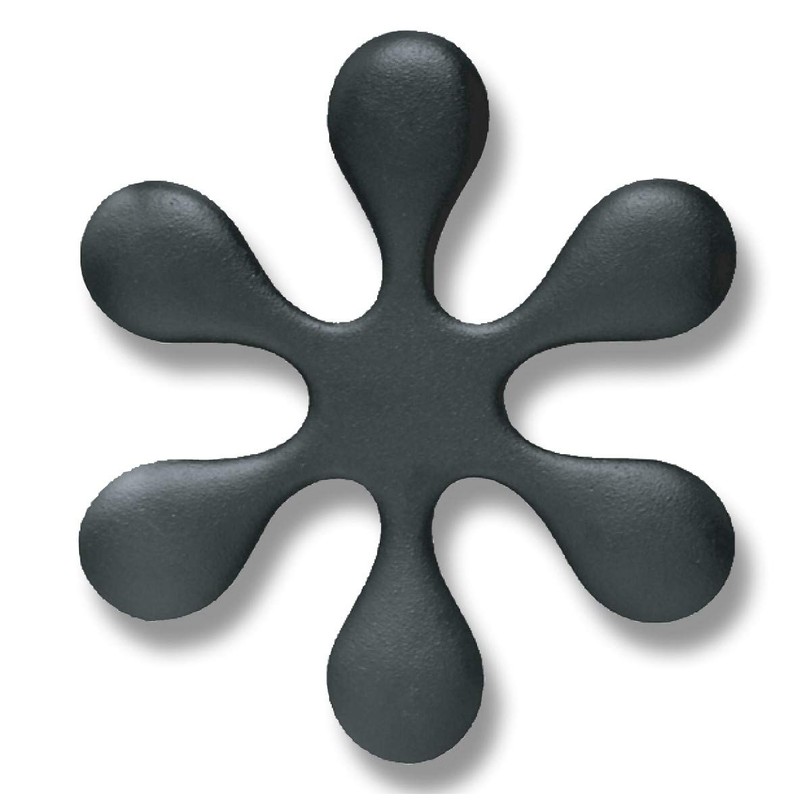 岩鋳 Iwachu 釜敷 トリベット 大 黒 南部鉄器 17094