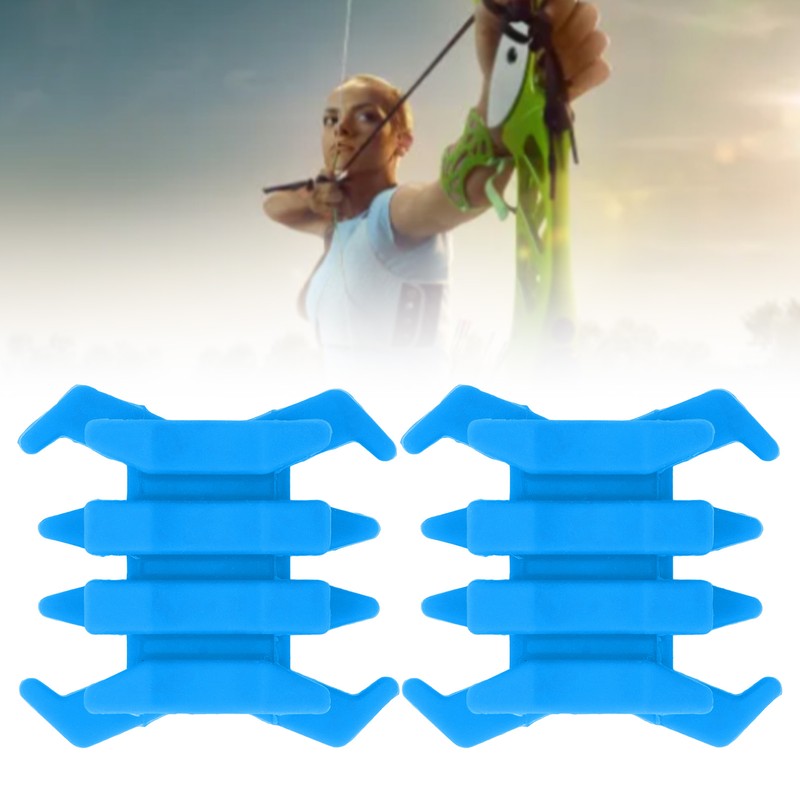 1 Pair Rubber Archery Bow Limbs Vibration Damper Dampener Crab