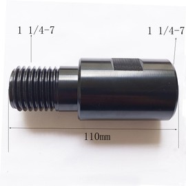 Core Drill Bits Shaft Adapter for Conversion Thread (Male and Female:1 1/4"-7)