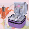 Luxja Nail Polish Storage Box, Nail Polish Bag, Storage for