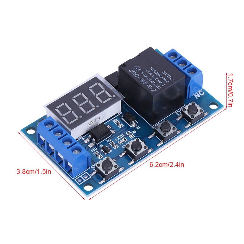 Ouitble Delay Timer Module, DC 6V to 30V Timer Switching