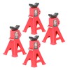 4PCS Mini Jack Stand Adjustable Aluminum Alloy Scale Jack Stand