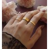 iF YOU Gold Rings for Women Non Tarnish, Trendy 14K