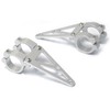High Quality 39mm CNC Brushed Aluminium Fork Mounted Motorcycle Motorbike