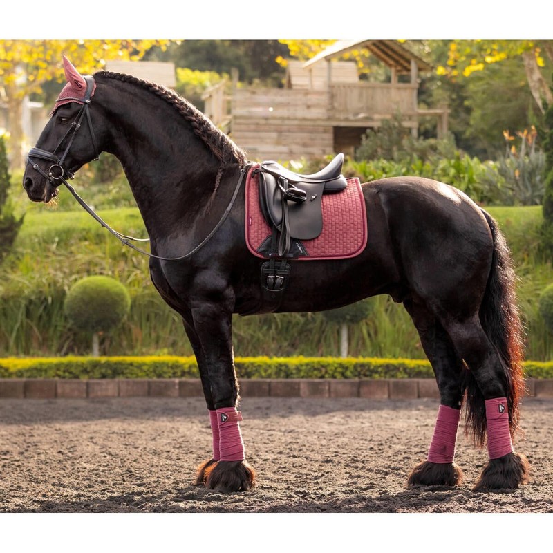LeMieux Suede Dressage Square Saddle Pads - English Saddle Pads