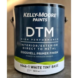 Kelly-Moore High Performance DTM Interior/Exterior White Eggshell 1-gallon