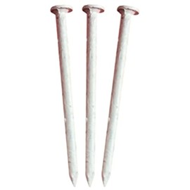 Eagle 1 Smooth Shank 304 Painted Stainless Steel Aluminum Fascia Cover and Siding Nails -1lb Boxes, 1.25 inch, about 600 nails per box (1LB WHITE)