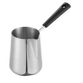 Wanjorlay 600 ml Milk Butte RwäRmer, Turkish Coffee, Stainless Steel Melting Pot with Spout for Tea, Heating