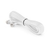 deleyCON 2 m Telephone Cable RJ11 Modular Cable 6P4C Western