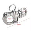 SUNOOM 316 Stainless Steel Quick Release Snap Shackle,Swivel Shackle Snap