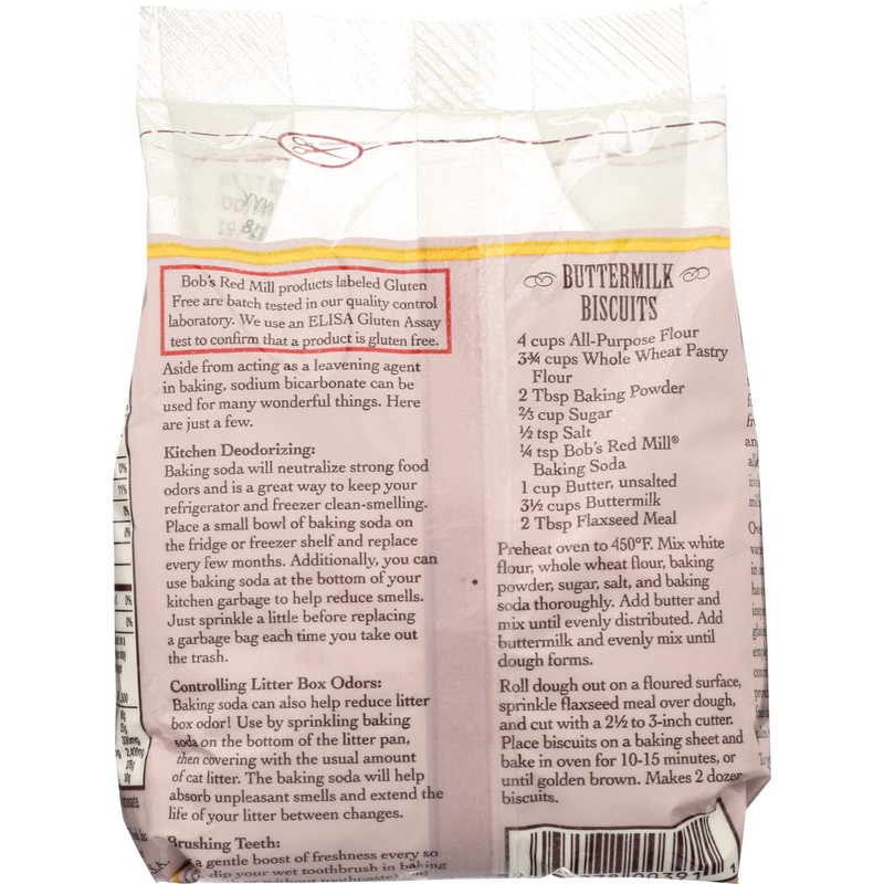 Bob's Red Mill Baking Soda, 16oz (Pack of 1)