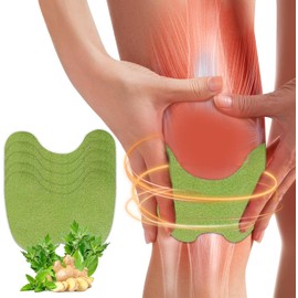 Parche para Alivio Dolor de Rodillas, 10pcs Dolor Rodilla Parche de Ajenjo                                                                            