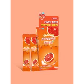 Deep T3il 모로오렌지 힐링 티 1박스(10포/10일분) Moro Orange Healing Tea 1 Box (10 Pouches/10 Days Supply)