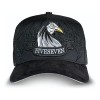 Gorra Gallo Gothic Diamonds Cincopunto7 Negro Ajustable Bordado