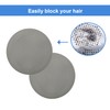 Hair Catcher Round Silicone Hair Stopper with Suction Cup Quick