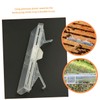 CIYODO 6pcs Clear Reusable Hive Beetle Traps Baitable Beetle Collecting