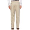 Savane Men's Ultimate Performance Pleated Chino Pants with Expandable Waist,