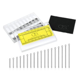 360pcs Watch Band Split Pins 6-23mm Bracelet Pins Bracelet Pins for Watches Watch Link Cotter Pins