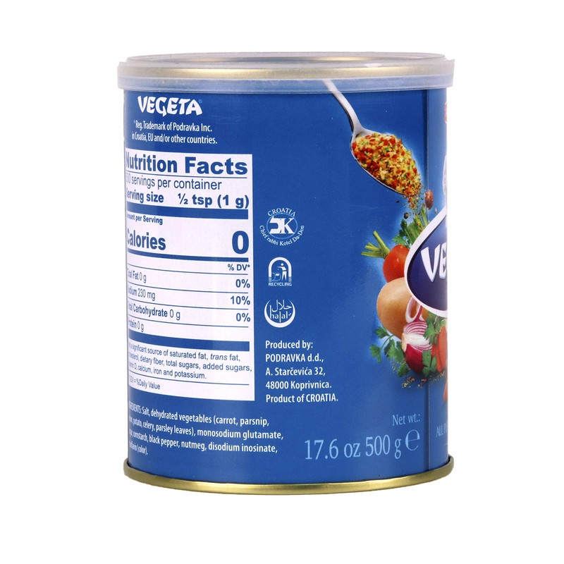 Vegeta Gourmet Seasoning Tin, 17.5 oz.