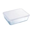 Pyrex Cook & Freeze Rectangular Container Boron 22.5x17.5x6.5cm -1.5l Transparent