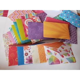 Handmade Assorted giftcard Envelopes 10pcs from a wide variety of decorative papers