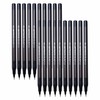 CLARO Scholar Ballpoint Pens, BLACK, Medium Point (1.0mm), Pack of