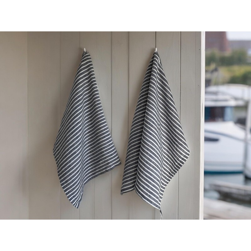 Eight Owls Stonewashed Linen Kitchen Dish Towels – 50 x