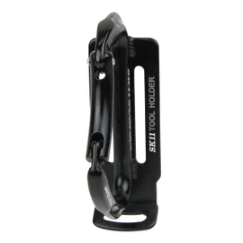 SK11 SATH-MBLACK Aluminum Tool Hook for Belt Width 2.0 inches (50 mm), Load Capacity: 6.6 lbs (3 kg), Black, Drop Prevention Cord Attachment