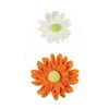 PME 103FF016 JEM Embossed Daisy Cutters, Set of 2, White,