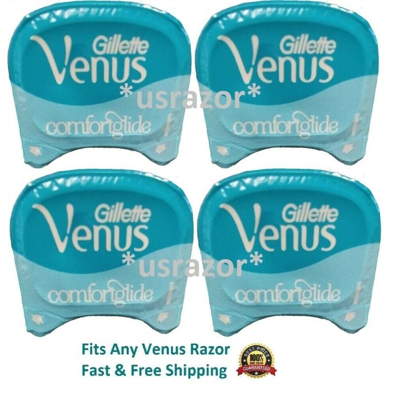 Gillette Venus Olay 4 Gillette Venus Comfort Glide Cartridges Blades