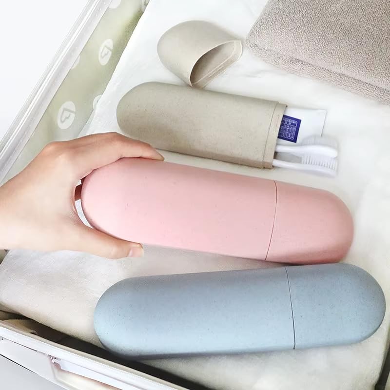 Estuche Protector para Cepillo y Pasta de Dientes, Caja Portátil