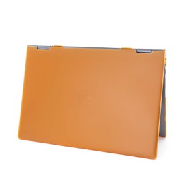 mCover Case Compatible for 2021-2022 14" Dell Inspiron 14 5406 Series 2-in-1 Convertible Laptop Computer ONLY (NOT Fitting Other Dell Models) - Orange