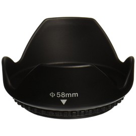 Vivitar 58mm Pro Digital Tulip Hard Lens Hood